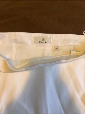 Babaton Bright White Pencil Skirt